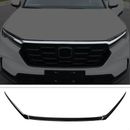 For 2023 Honda CR-V CRV ABS Black Front Engine Hood Grille Lip Strips Cover Trim