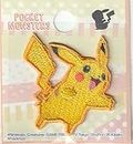 Inagaki POS001 Pikachu Pokemon Patch Seal, Iron, Adhesive, Dual-Use