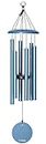 Corinthian Bells by Wind River - 27 inch Sky Blue Wind Chime for Patio, Backyard, Garden, and Outdoor Decor (Aluminum Chime) Made in The USA