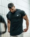 Mens Sportswear Gym T Shirt - Short Sleeve - Athletic Fit - Workout Clothes
