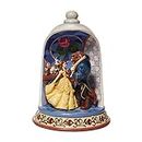 Enesco Disney Traditions by Jim Shore Beauty and The Beast Rose Dome Scene Figurine, 10.3 Inch, Multicolor