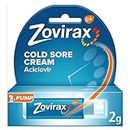 Zovirax Cold Sore Treatment Cream, Pump Dispenser, 2 g