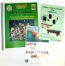 The Green Book of Pool, Pool Table Sales & Service Book & How To Play Pool Right