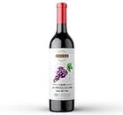 DAIVIK Chula Non Alcoholic Wine, Red Wine- 750 Ml
