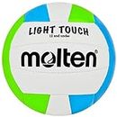 Molten MS240-3 Light Touch Volleyball, Green/Blue/White , 12 & Under/8.1 oz
