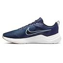 Nike Downshifter 12 Mens Running Trainers DD9293 Sneakers Shoes (UK 7 US 8 EU 41, Midnight Navy Worn Blue 400)