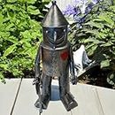 The Enchanted Garden Tin Man Décoration de jardin pour extérieur Statue sculptures en métal