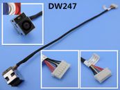 Genuine new hp 630 631 635 636 laptop dc power jack socket cable 646121-001
