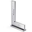 Precision Square Right Angle Blocks, Preciva 90 Degree Angle Ruler Square for Engineer Carpenter, Precision Layout Hand Measuring Tool with Scale for Machine Set-Up and Laboratory Use