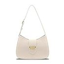 cuiab Small Shoulder bag Hobo Handbags Small Purse Tote With Adjustable Strap, 1-1-white（beige）