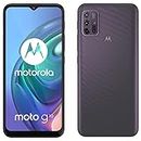Motorola moto g10 (6,5"-Display, 48-MP-Kamera, 4/64 GB, 5000 mAh, Dual-SIM, Android 11) Aurora Grey, inkl. Schutzcover