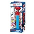Giant Spider-Man PEZ Dispenser includes six PEZ Candy refills