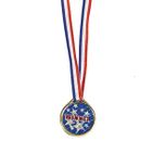 Goldtone Laser "Winner" Medals - Item No. 39/1457 - Plastic - 24 Medals Total
