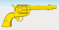 Single Action Army Revolver Replica (5.5" Barrel) - Historical Handgun Prop