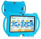  Tablet para niños, tableta de 7 pulgadas para niños, 32 GB ROM 3 GB RAM Android 11.0 azul