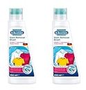 Dr. Beckmann Pre Wash Stain Remover with Brush 250ml | Works 1st Time Against Tough Stains | For all Colours & Textiles | Pack of 2
