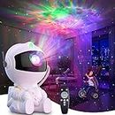 Astronaut Galaxy Projector Starry Night Light Projector, Astronaut Light Projector with Nebula,Timer and Remote Control, USB Powered 360° Adjustable Spaceman Light Projector, for Children and Adults