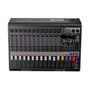 5 Core Audio Mixer 12 Channel DJ Equipment Digital Sound Board Karaoke XLR Mixers MX 12CH L in Black | 6.5 H x 16 W x 21 D in | Wayfair