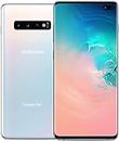 Samsung Galaxy S10+ 128GB Prism White G975W Unlocked Phone (Renewed)