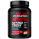 MuscleTech NitroTech Whey Protein Powder, Muscle Maintenance & Growth, Whey Isolate Protein Powder With 3g Creatine, Protein Shake For Men & Women, 6.8g BCAA, 20 Servings, 908g, Vanilla