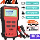 Automotive 12V Car Battery Load Tester Battery Cranking Charging Analyzer Tool 