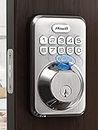 Zowill Fingerprint Door Lock, Keyless Entry Door Lock Deadbolt, Electronic Keypad Deadbolt with 20 Biometric Fingerprints, Auto Lock&One Touch Lock, Easy Installation, Satin Nickel