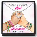 Friendship Gift Best Friend Necklace Funny Novelty Birthday Thank You Gifts