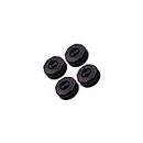 UJEAVETTE Pack of 4 Car Floor Mat Clips Sleeve Holder Automobile Accessories Universal Black