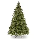 National Tree Company 'Feel Real' Artificial Full Downswept Christmas Tree, Green, Douglas Fir, Includes Stand, 7.5 Feet