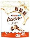 Kinder Bueno Mini, Delicious Layer of Crispy Wafer, Milk Chocolate and Hazelnut Milky Filling of Kinder Bueno Now Comes in Single and Individually Wrapped Bites 68 Pieces 400g