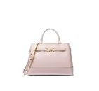 Michael Kors handbag for women Reed small belted satchel, Powder blush, Small