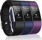 Pulsera Fitbit Charge 2 rastreador de actividad ritmo cardíaco fitness FB407BK MEW