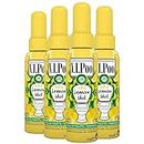 Air Wick V.I.Poo Pre Poo Spray, Lemon Idol, 55ml, Pack of 4