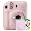 Fujifilm Instax Mini 12 Instant Camera Bundle - Pink