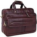 Da leather villa LV Leather laptop messenger and shoulder bags for men made in genuine leather (Brown)