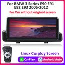 LINUX Carplay 10.25" Screen Multimedia Radio For BMW E90 E91 E92 E93 2005-2012