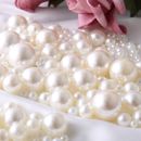 4-20MM ABS Faux Pearls Loose Beads DIY Clothing Accessories Jewelry Making Craft