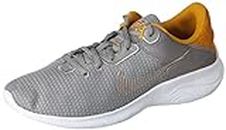 Nike Mens Flex Experience Rn 11 Nn Flat Pewter/MTLC Pewter-Gold Suede-White Running Shoe - 8 UK, (DD9284-009)