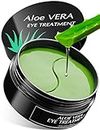 Aloe Vera Eye Treatment Mask (30 Pairs) Reduces Puffiness, Wrinkles, Puffy and Bags Under Eyes, Lightens Dark Circles, Undereye Patches Moisturizes and Anti Aging Skin, Hydrogel Pads with Collagen
