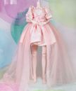 Sweet Fairy Lolita Disfraz 1/3 Bjd Muñeca Ropa Vestido Rosa para 60CM Figura Muñeca