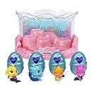 HATCHIMALS 6046796 CollEGGtibles, Mermal Magic Underwater Aquarium with 8 Exclusive Hatchimals, for Kids Aged 5 and Up, Only at Amazon