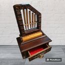 Miniature Pipe Organ Wooden Musical Instruments Vintage Jewelry Collection  