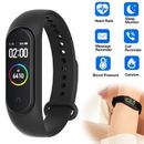 Bluetooth Smart Bracelet Fitness Watch Heart Rate Monitor Pedometer Tracker AU