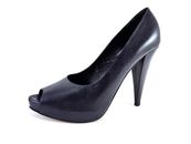 Bally Purple Leather High Heel Shoes for Women Size US 8.5 EU 39