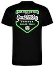 Gas Monkey Garage T-Shirt Green Shield Black-XL