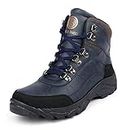 bacca bucci Men's Sprite Snow Boots high top Six inches Ankle Boots - [Blue, Size UK6]