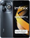 Infinix SMART 8 HD Factory Unlocked Dual SIM 3GB RAM 6.6 inch HD+ Display- BLACK