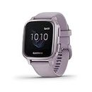 Garmin Venu Sq, GPS Smartwatch with Bright Touchscreen Display, Up to 6 Days of Battery Life, Orchid Purple (010-02427-02)