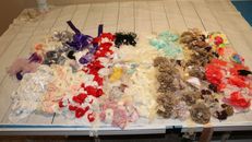 NEW Baby Toddler Hairbow LOT 100 Headbands Boutique Girl Pageant holiday photo