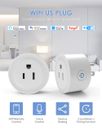 WiFi Smart Plug Outlet Remote Control Home Appliances Works with Alexa Google